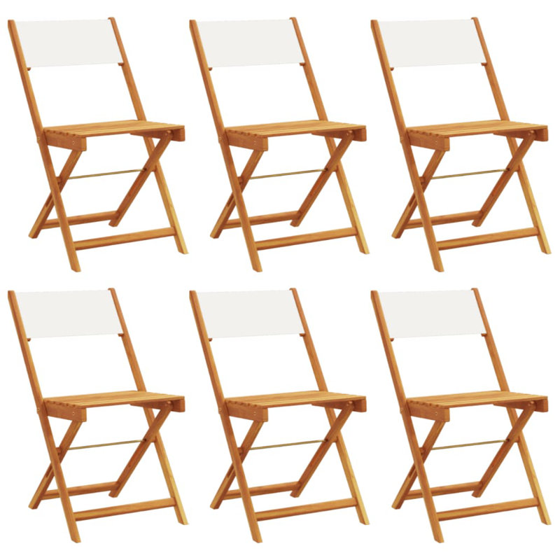 Crasia Patio Dining Accent Chair, Cream white