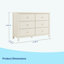 Commode double 6 tiroirs Sasha-102597203