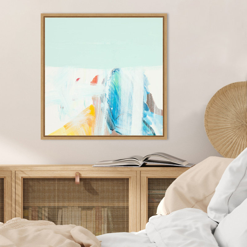 «Open Landscape» par Angie Kenber, reproduction d'art sur toile encadrée, H 22 po x l 22 po