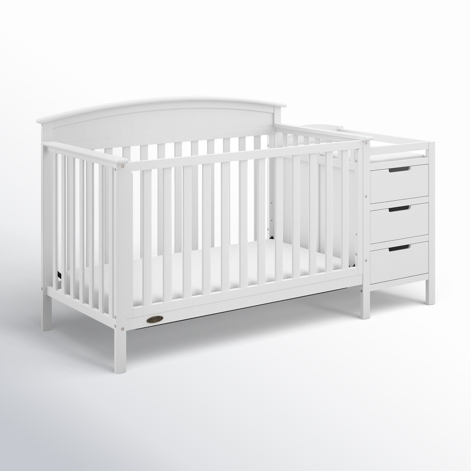 Nursery Dresser Delta Children Emery 4-in-1 Convertible Baby Crib