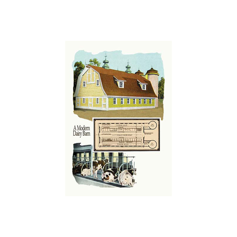 « a modern laiterie grange » par geo e. miller, impression