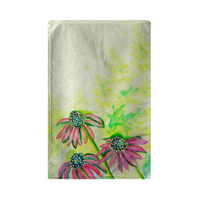 Serviette de plage à fleurs coniques Noille