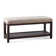 Banc de rangement en osier Monterey