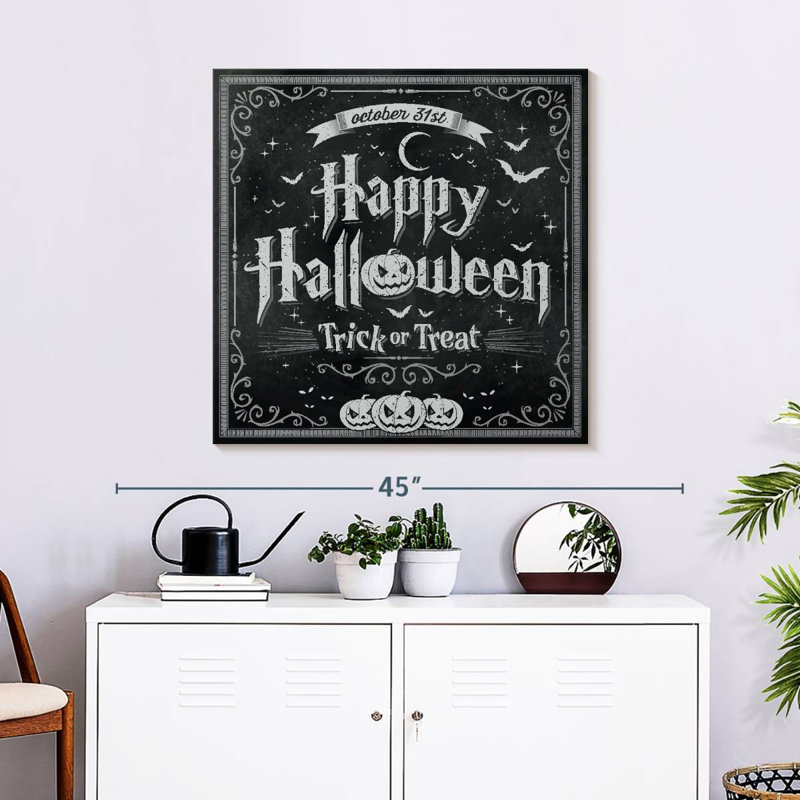 Lelend Happy Halloween, H 30 po x l 30 po