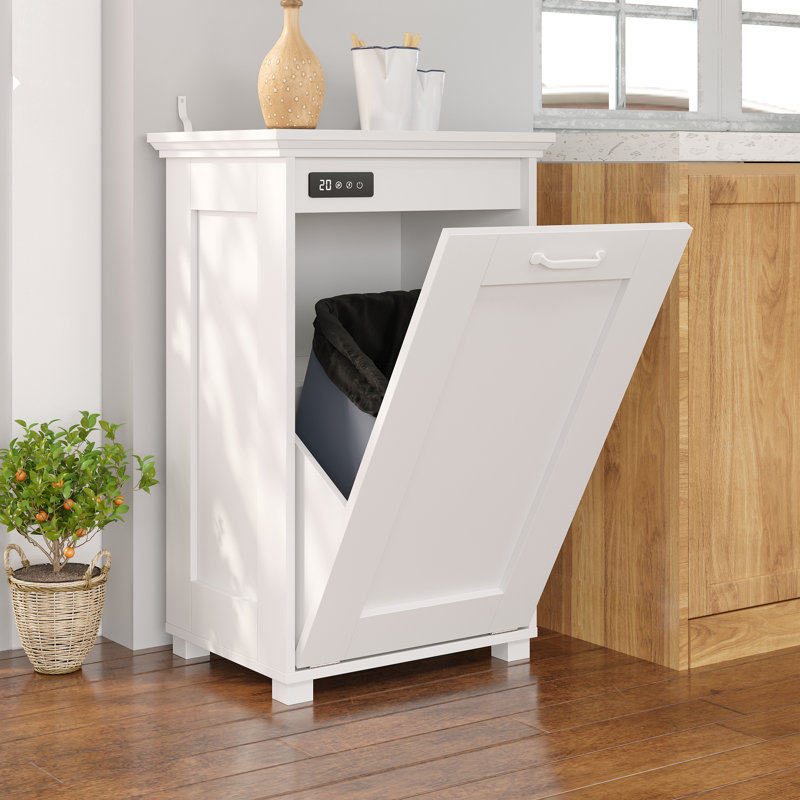 Armoire à déchets 10 gallons avec désodorisant à 4 réglages d'ozone, résistant aux animaux de compagnie pour la cuisine
