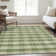 Premium Machine Washable Prisco Green Rug