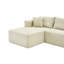 Canapé modulaire de 105 po avec canapé en forme de L et canapé-lit modulaire sans dossier de 105 po-978708512-978708525