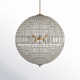Rola 8 Light Metal Dimmable Globe Chandelier