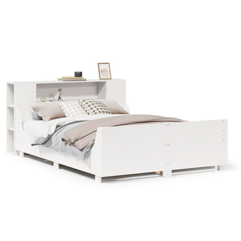 Clavier Bed, 160cm W x 200cm L, White