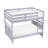 Full Over Bunk Bed In Gray, Wood Frame, Guard Rails, , Suitable For Youth Bedroom, No Box Spring Needed Gray Bed, Build, Space Saving Solution
