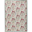 Hand-Knotted High-Quality Ivory and Green Area Rug