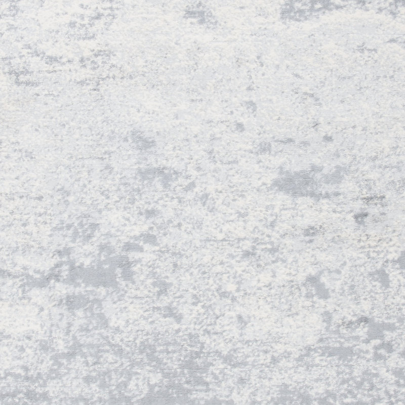 Adamson Gray/Ivory Area Rug, Square 9'