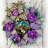 Faux Hydrangea 18'' Wreath