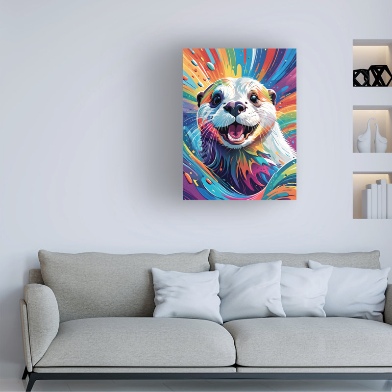 Art sur toile Tina Lavoie, H 14 po x l 19 po