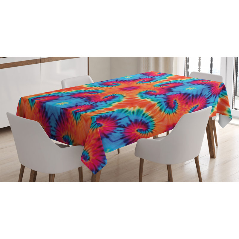 Ikat Tablecloth, 90" L x 60" W