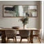 Art mural moderne avec blocs abstraits verts et noirs modernes-1637989979-1637989978