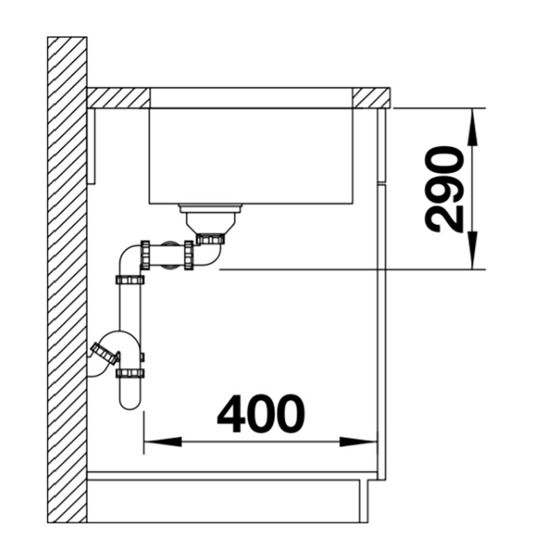 Andano 86.5 x 44cm Double Bowl Undermount Kitchen Sink