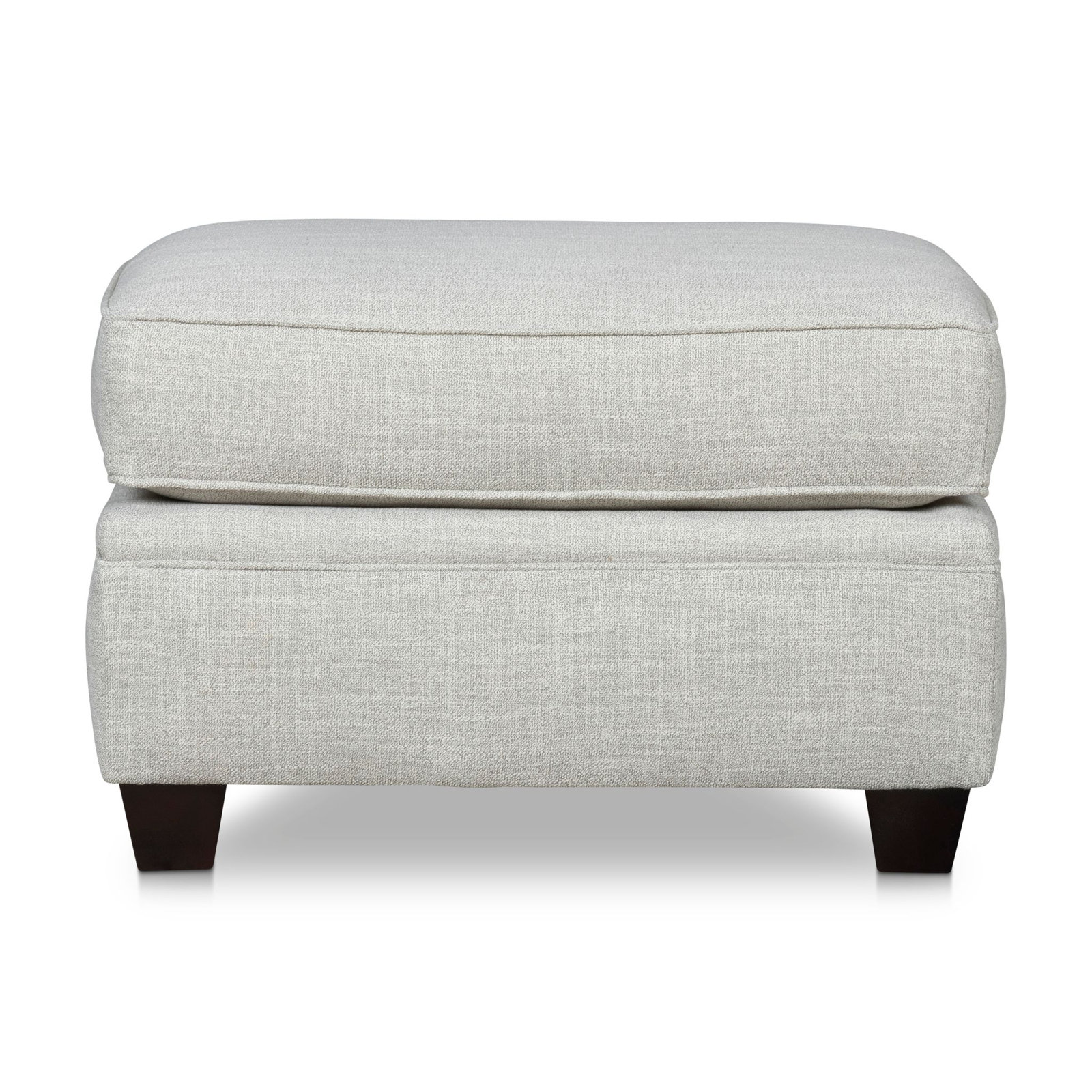 Warren Upholstered Ottoman, Signal Ash