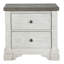 Table de chevet 2 tiroirs Laurinburg
