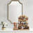Cyprio Wood 3 Compartment Makeup Organizer