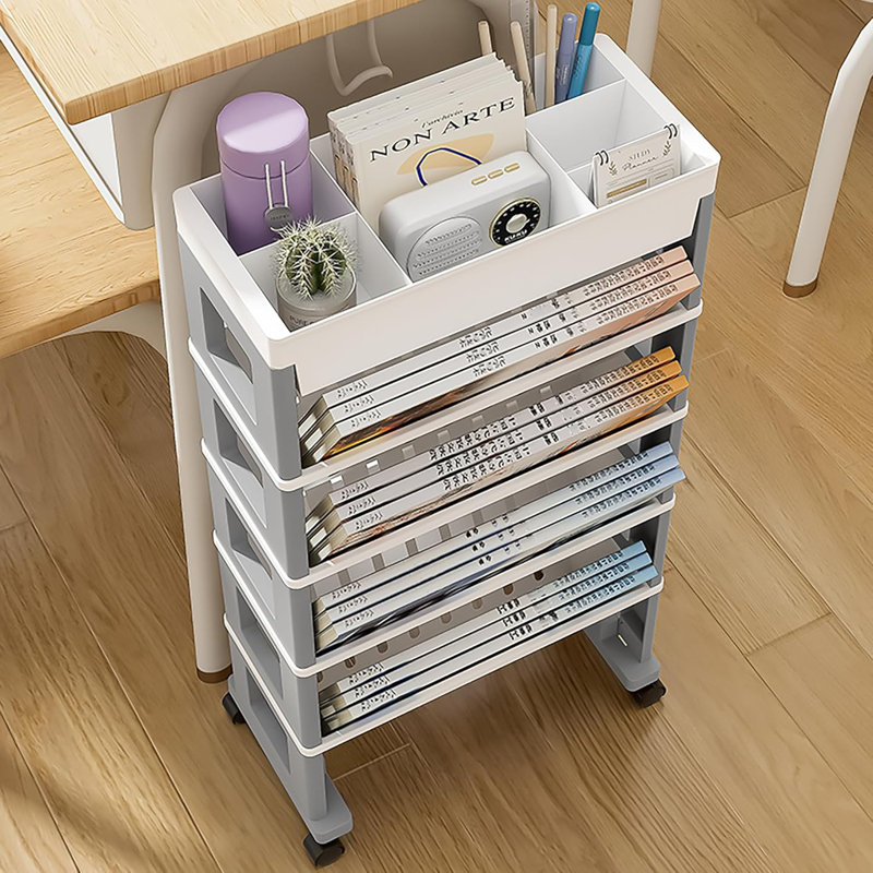 5 Tier Book Rack Storage Bookshel