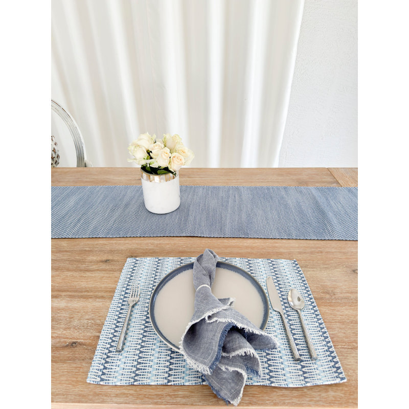 Acrylic Rectangle Placemat, Blue