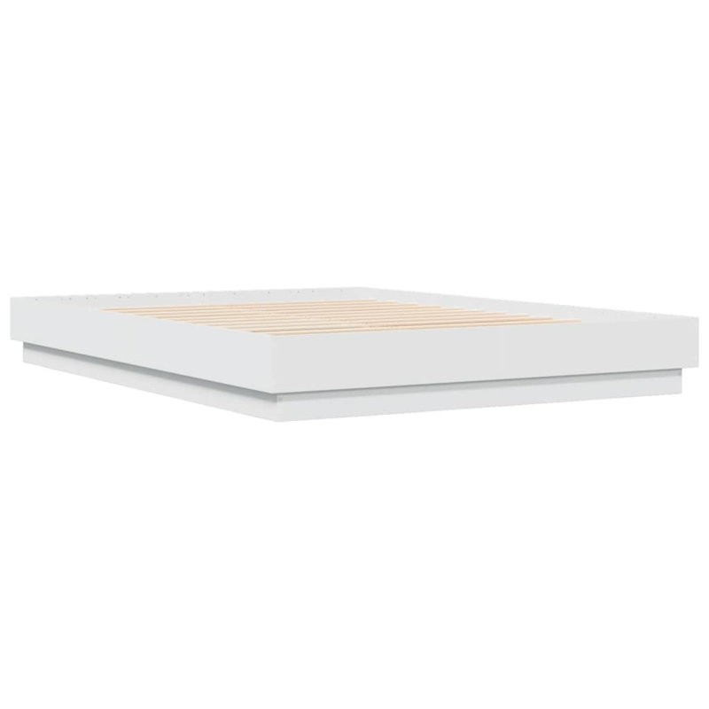 Noar Bed Frame, King ( 160 x 200 cm), White