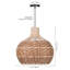 Luminaire suspendu dôme brun clair Boudica 1-1325077700