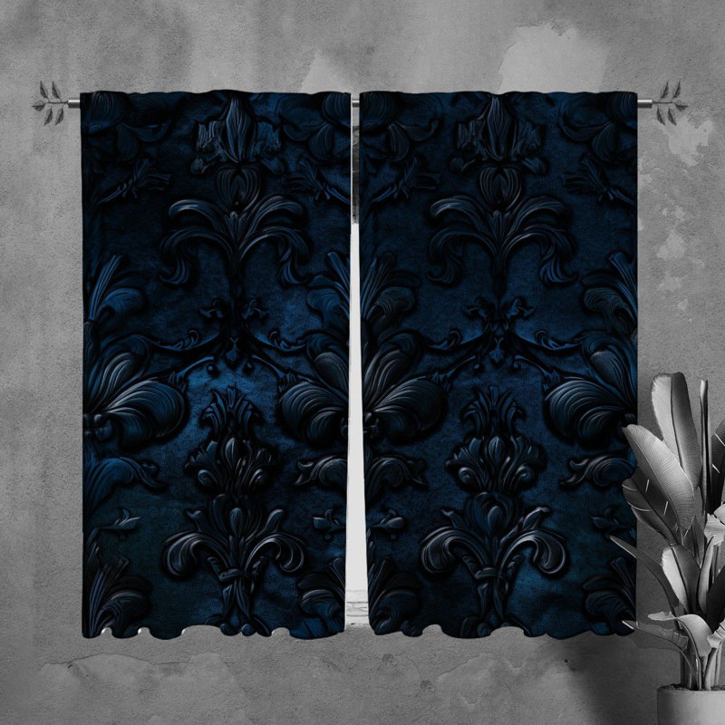 Paire de rideaux obscurcissant en polyester Vaseur, L 20 po x L 82 po