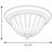 Bodnar Glass Flush Mount-115283640-24428598-115283641