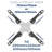 Mount-It! VESA Mount Adapter Kit, TV Wall Mount Bracket Adapter Fits 23 to 42 in., Hardware Included