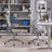 High Back Mesh Swivel Ergonomic Task Office Chair with Flip-Up Arms-1302904799-1324240816