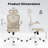 Ergonomic Office Chair, Home Office Desk Chair With Headrest, High Back Computer Chair With Armrests And Adjustable Lumbar Support For Home Office Study Room-2033420837-2033420836