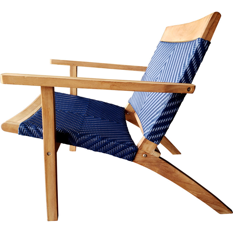 Marlie Outdoor Teak Lounge Chair