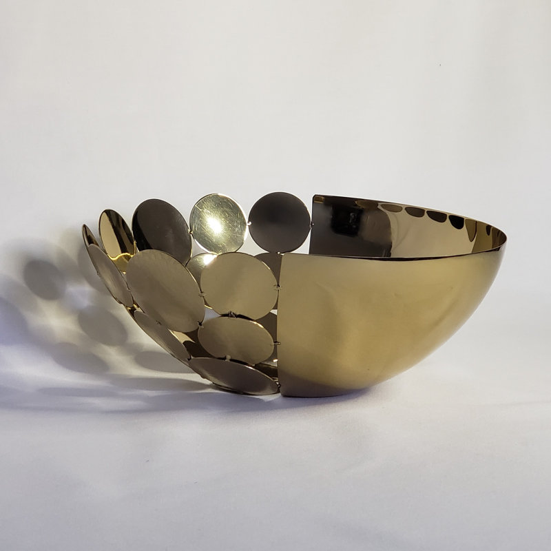 Krishil Metal Decorative Bowl 1