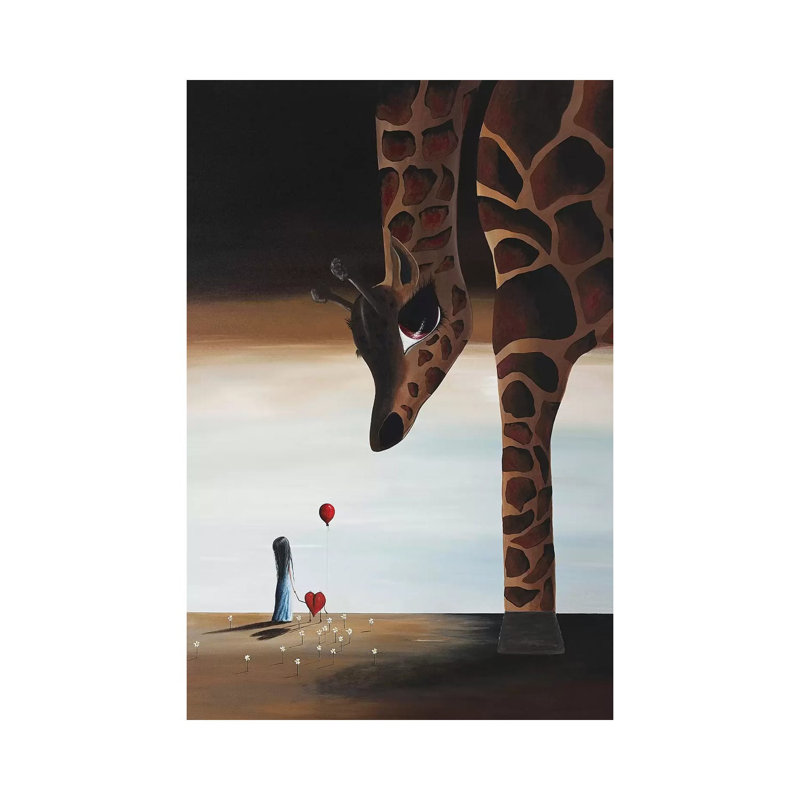 Stop To Love - Wrapped Canvas Print, 30.48 cm H x 45.72 cm W