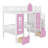 Adonya Kids Twin Over Twin Bunk Bed-182423034