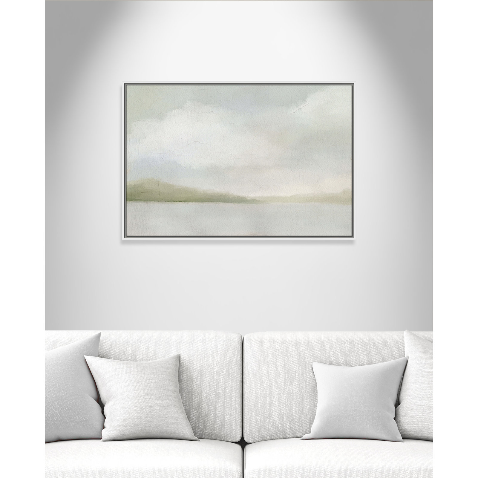 Queensland "A Tranquil Morning" Print, 25.5" H x 37.5" W, White