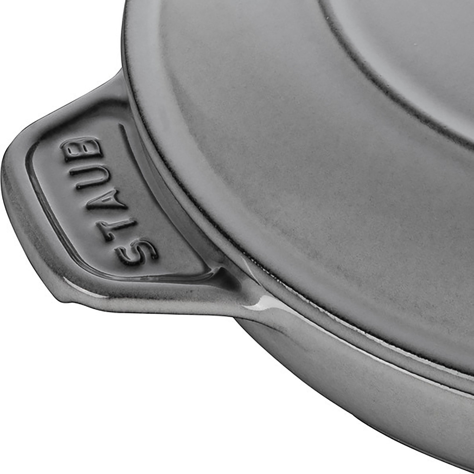 Staub Ceramic Round Braiser, Graphite Gray