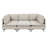 Linen Modular Sectional Sofa with Easy Assembly and Custom Configuration