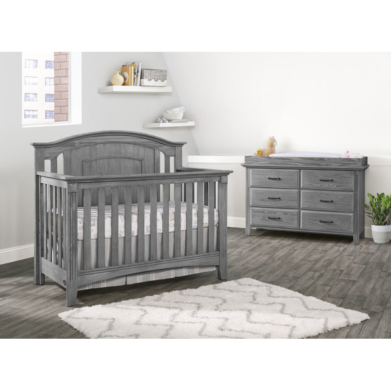 Matelas à langer Willowbrook, Gris graphite