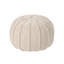 Pouf rond en coton, repose-pieds-115747808-123351545