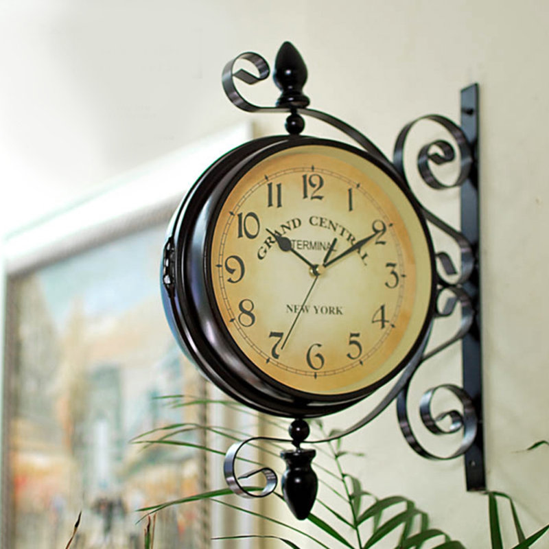 Iron Wall Clock