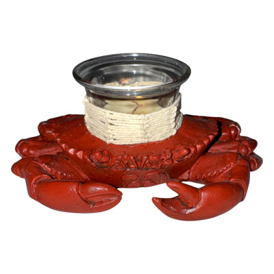 Porte-bougie en forme de crabe