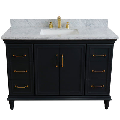 Meuble-lavabo simple l 49 po Metaza