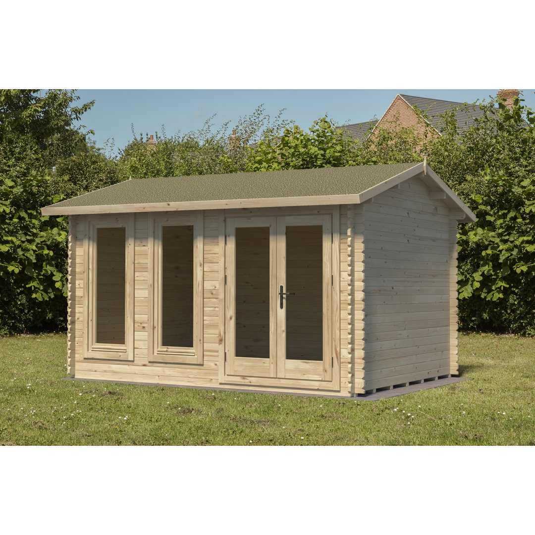 Chiltern 13 x 11 Ft. Tongue & Groove Log Cabin
