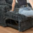 Naykin 2-Person Faux Fur Sofa Bed with Removable Cushion Cover-1034732968-1017162314