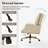 Mariana Transitional Genuine Leather Ergonomic High Back Executive Chair with Tilting and Nailhead Trim-1397326231
