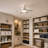 18in Modern Socket LED Ceiling Fan Light