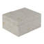 Ensemble de 2 boîtes de rangement Alia Decor, rectangulaires, tons de bois blanc géométrique